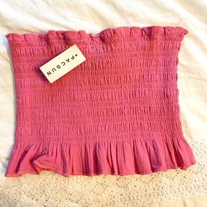 Pink PacSun tube top